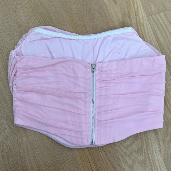 L’VOW pink corset top - Picture 3 of 3